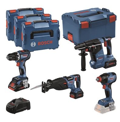 🛠️ Bosch 18V Combo Kit inkl. 3 Akkus für 879€ (statt 999€)