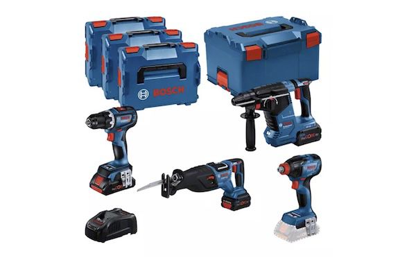 🛠️ Bosch 18V Combo Kit inkl. 3 Akkus für 879€ (statt 999€)