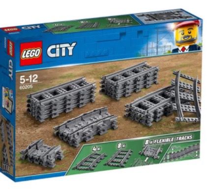 🛤️ LEGO City Schienen mit 20 Teilen für 11,99€ (statt 16€)