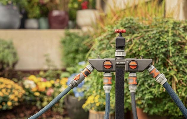 Gardena 4 Wege Verteiler für bis zu 4 Geräte an den Wasserhahn für 23,95€ (statt 30€)