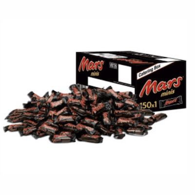 🍫150x 18g Mars Schokoriegel in 2,7kg Box für 25,49€ (statt 34€)