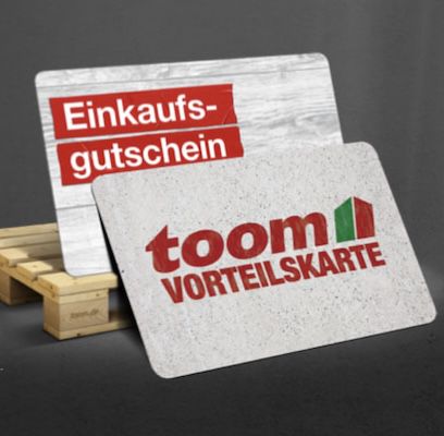 🤙 toom Baumarkt: 20€ Gutschein geschenkt je 100€ Warenwert-Einkauf