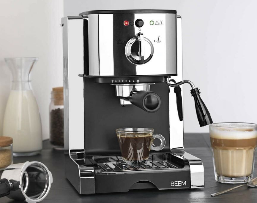 Beam Perfect Espresso Siebträgermaschine 20 bar für 109,99€ (statt 130€)