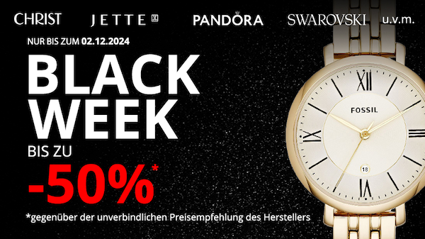 💍⌚️ Christ Black Week mit bis 50% Rabatt auf ausgewählte Uhren/Schmuck (BOSS, Hilfiger uvm.)