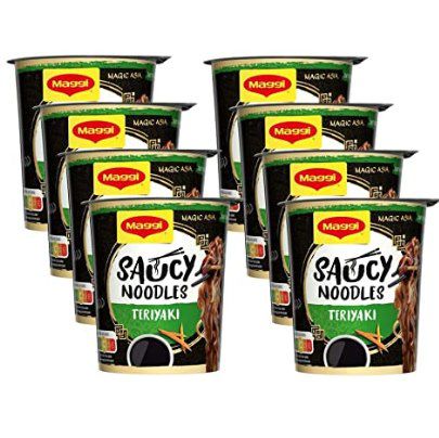 8x Maggi Magic Asia Saucy Noodles Teriyaki Cup ab 10,72€ (statt 15€)