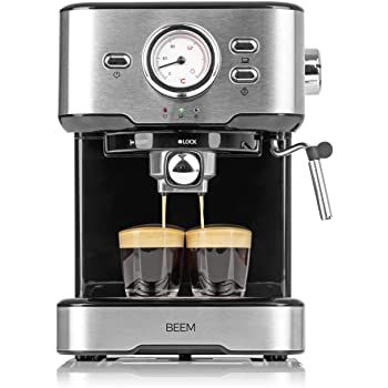 BEEM Espresso Select Siebträgermaschine mit 15 bar für 59,99€ (statt 87€)