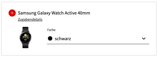 Samsung Galaxy S20 FE + Galaxy Watch Active für 49€ + Vodafone Allnet Flat inkl. 10GB LTE für 19,99€ mtl.   Gewinn!