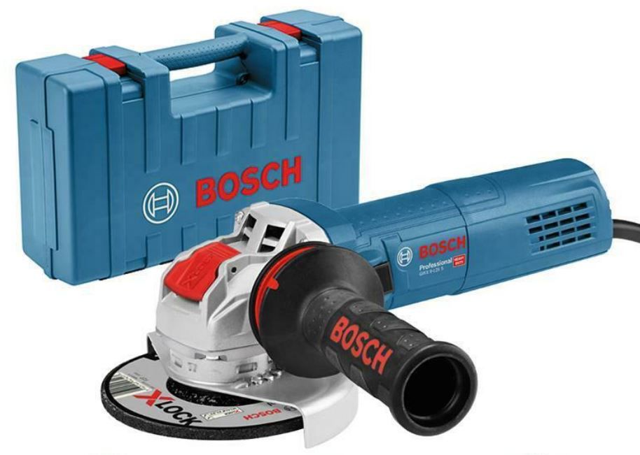 Bosch 3 + Koffer 9-125 S 135€) 89,95€ + Winkelschleifer Trennscheiben Professional X-LOCK für GWX (statt
