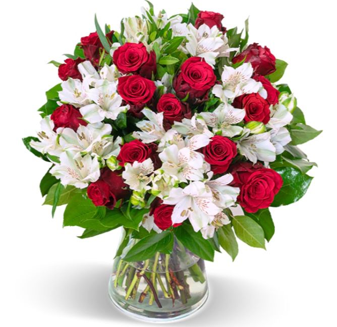 35 Stiele Liebesgruß mit bis zu 150 Blüten für 25,98€