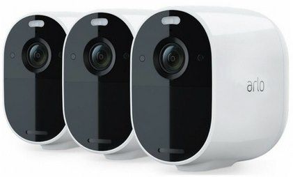3er Set: Arlo 1080p Überwachungskamera Essential Spotlight für 250€ (statt 299€)