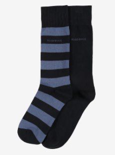 BOSS Casual Socken in rauchblau / dunkelblau für 8,94€ (statt 15€)