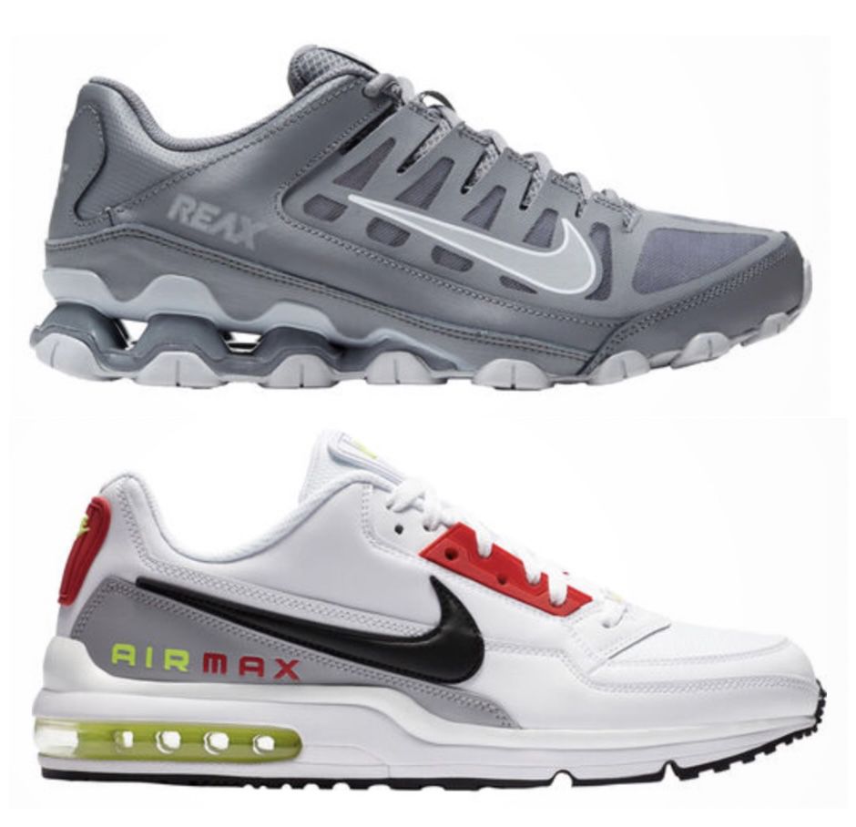 🔥 Nike Reax 8 TR + Nike Air Max Ltd 3 + Nike Revolution 5 Schuhe für zusammen 132,97€ (statt 205€)