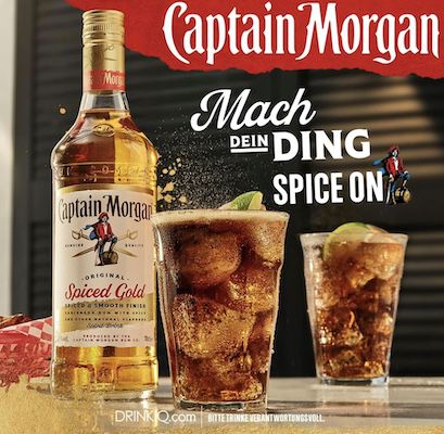 Captain Morgan Original Spiced Gold 0,7 L ab 9,99€ (statt 16€)