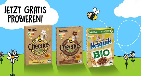 Nestlé Bio Cerealien kostenlos ausprobieren