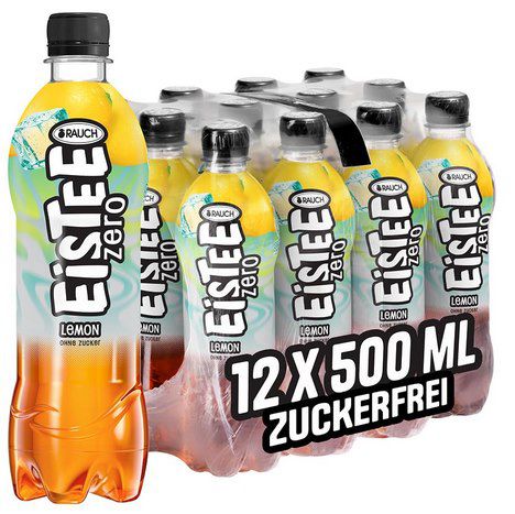 🍋 12x Rauch Eistee Zero Zitrone je 500ml ab 8€ (statt 12€)