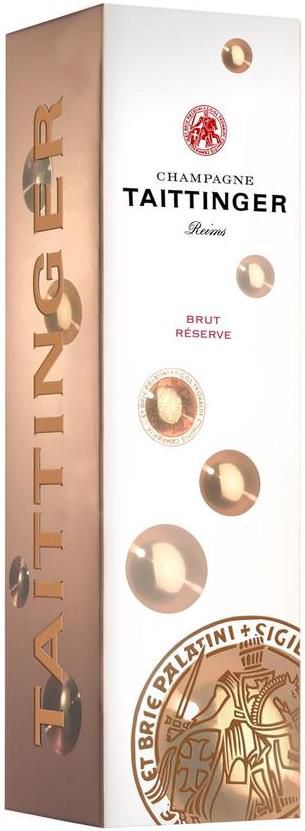 Taittinger   Brut Réserve Champagner (0,75L) in Geschenkverpackung für 33,90€ (statt 48€)