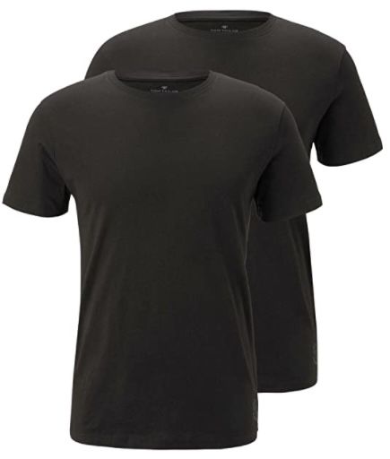 2er Pack Tom Tailor Basic T Shirt in Regular Fit für 10,99€ (statt 13€)