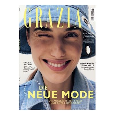 26 Ausgaben Grazia GRATIS (statt 117€) zzgl. einmalig 6,95€ VSK