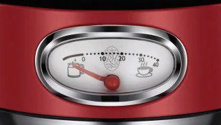 Russell Hobbs 2170 Retro Classic Kaffeemaschine in Rot für 27,45€ (statt 50€)