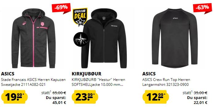 ⚽🏀 SportSpar Neuheiten im Sale ab 2,99€   z.B. DFB Deutschland Unisex Fan Shorts für 9,39€ (statt 25€)