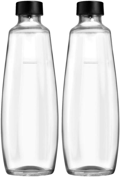 2er Pack Sodastream Glasflaschen für Duo Sprudler 1l für 13,99€ (statt 17€)