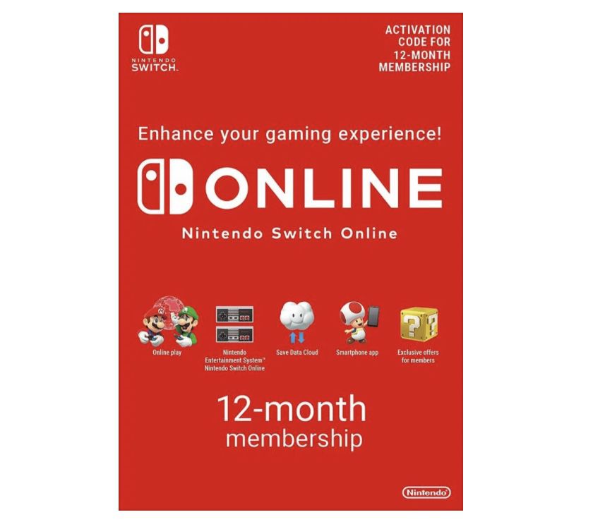 12 Monate Nintendo Switch Online Mitgliedschaft für 14,98€ (statt 20€)