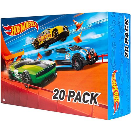 🏎️ 20er Pack Hot Wheels DXY59 Spielzeugautos Maßstab 1:64 für 18,99€ (statt 27€)