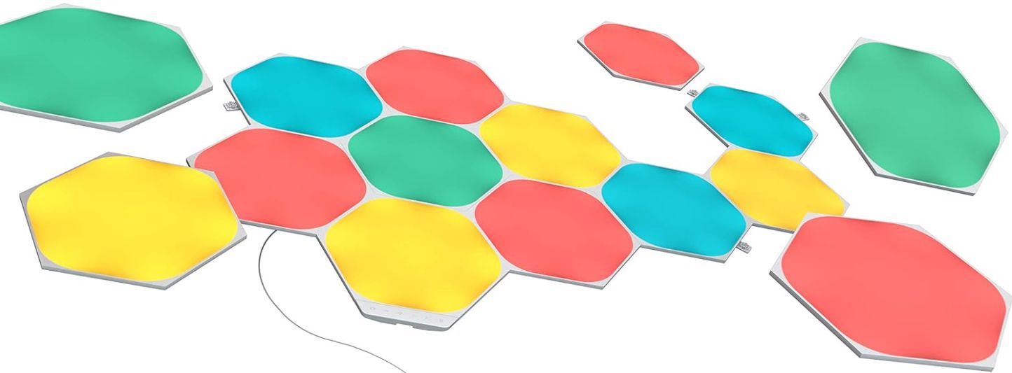 Nanoleaf Shapes Hexagons Starter Kit   15 Panels für 190,99€ (statt 230€)