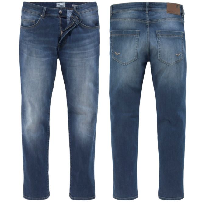 ab Tailor 5-Pocket-Jeans z.B 46€) Tom Stretch Team Dark-Blue (statt \