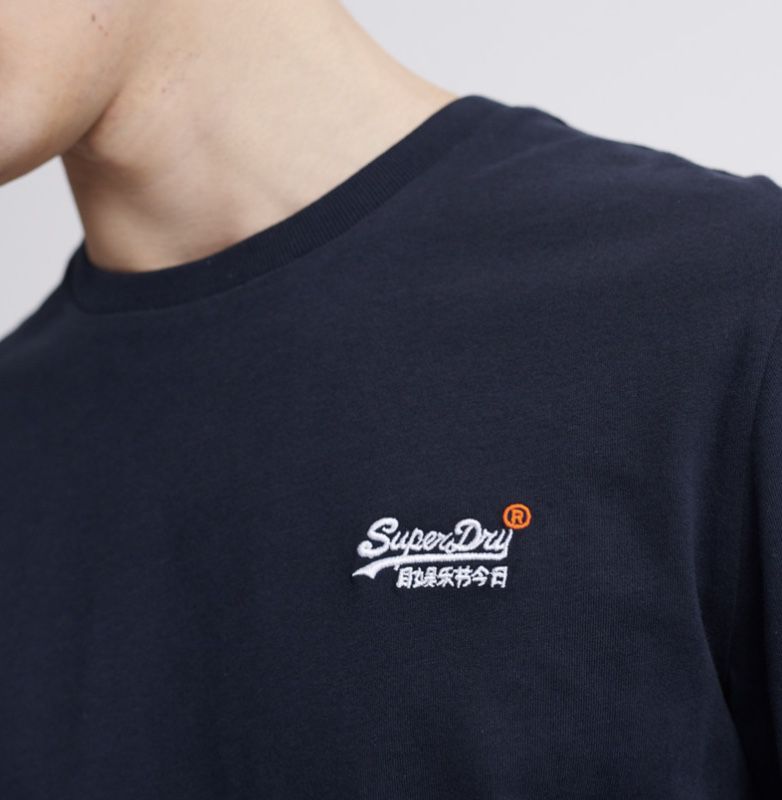 Superdry Herren Vintage Langarm-Shirt aus Bio-Baumwolle für 12,76€ (statt  23€)