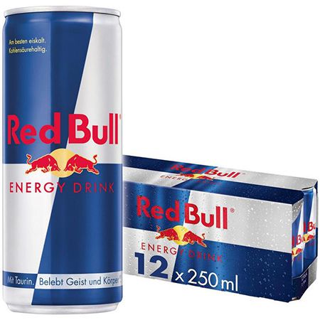 🔋 12x Red Bull Energy Drink Dosen 250 ml ab 10,14€ (statt 17€)