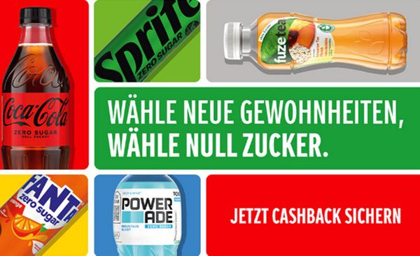 Marktguru: Coca Cola Zuckerfrei Probierwochen