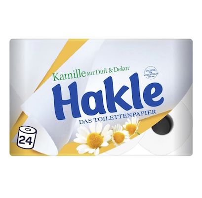 🧻 24x Hakle Toilettenpapier mit Kamillenduft 3-lagig ab 9,97€ (statt 13€)