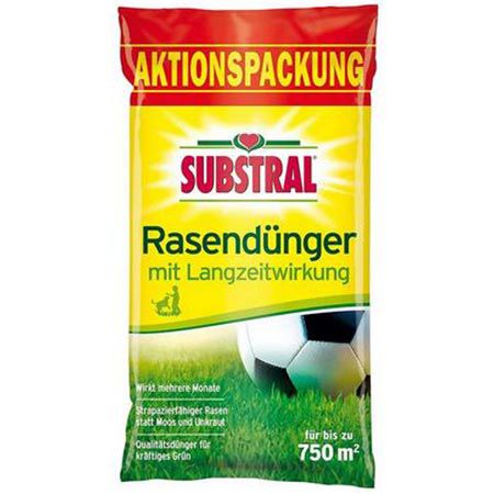 Substral Rasendünger für 750 m², 15 kg für 34,49€ (statt 41€)