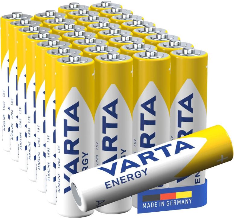 30er Pack VARTA Energy AAA Micro LR03 Batterie für 6,66€ (statt 12€)