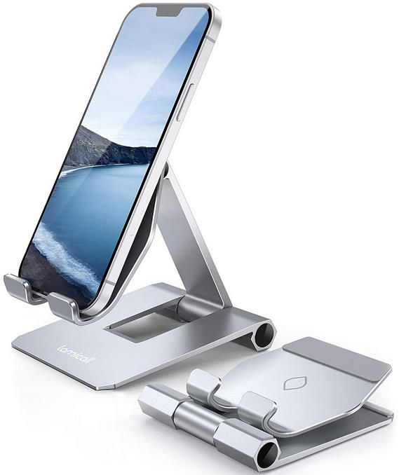 Lamicall Verstell- und Faltbarer Smartphone und Tablet-Ständer für 12,99€  (statt 18€)