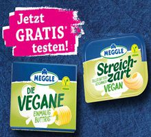 Wieder da! Vegane Butteralternative von Meggle kostenlos ausprobieren