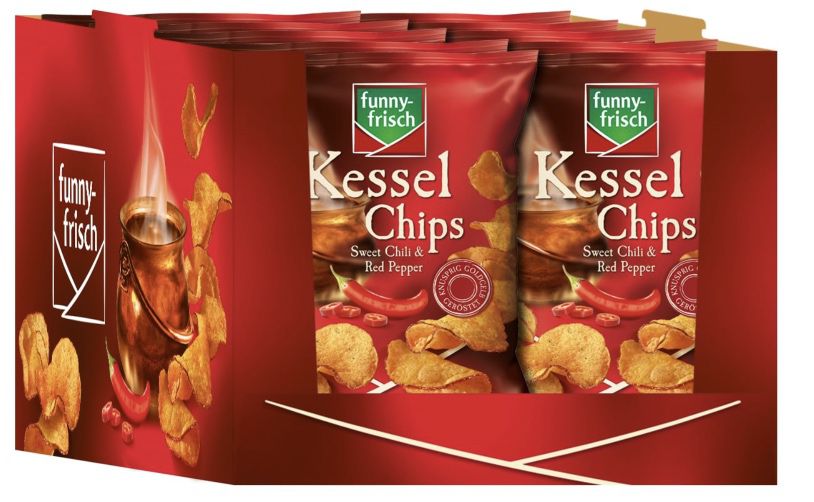 10x funny frisch Sweet Chili und Red Pepper (je 120g) für 14,78€ (statt 20€)