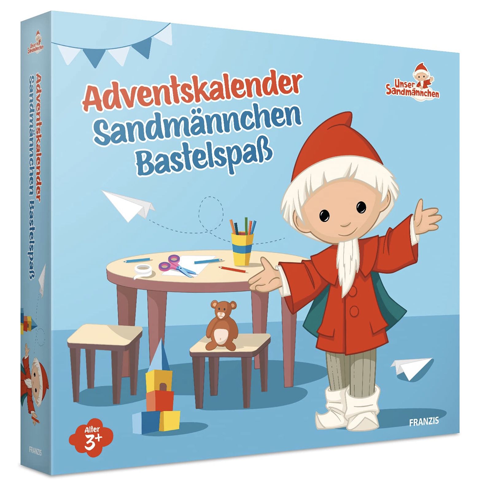 Franzis Sandmännchen Adventskalender mit Bastel Sets für 4,91€ (statt 15€)