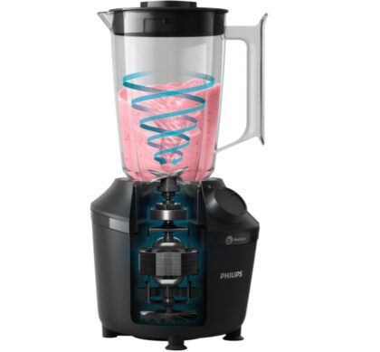 Philips Standmixer Series 3000 HR2041 in Schwarz für 32,95€ (statt 41€)