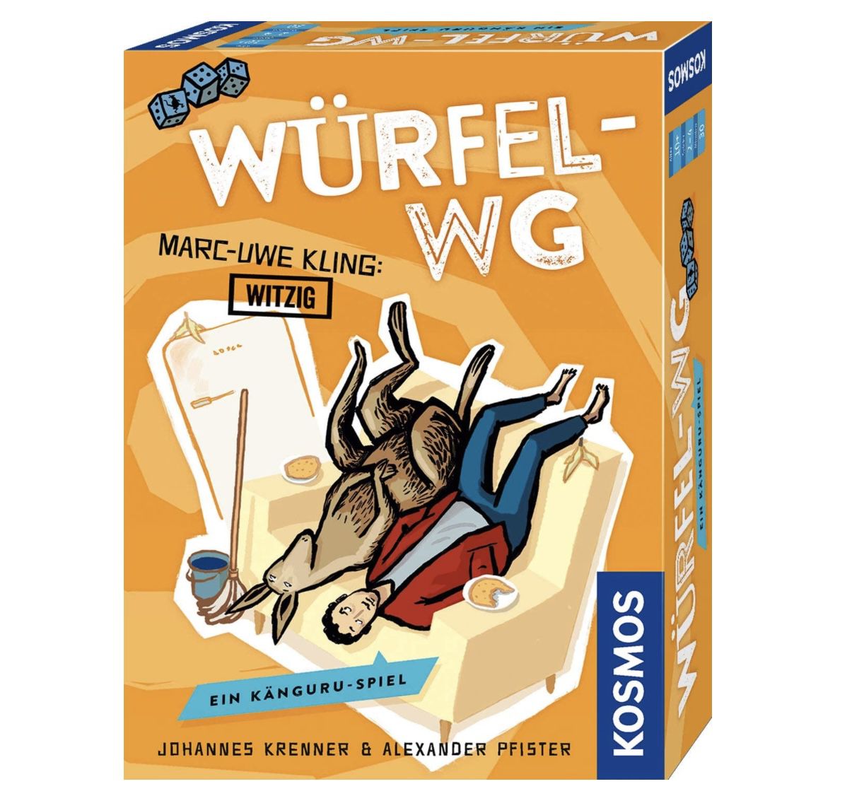 KOSMOS 693176   Würfel WG mit Marc Uwe Klings frechem Känguru für 5,51€ (statt 13€)   Prime