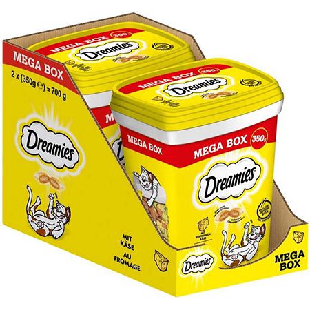 2x 350g Dreamies Mix Katzensnacks mit Käse für 9,08€ (statt 15€)