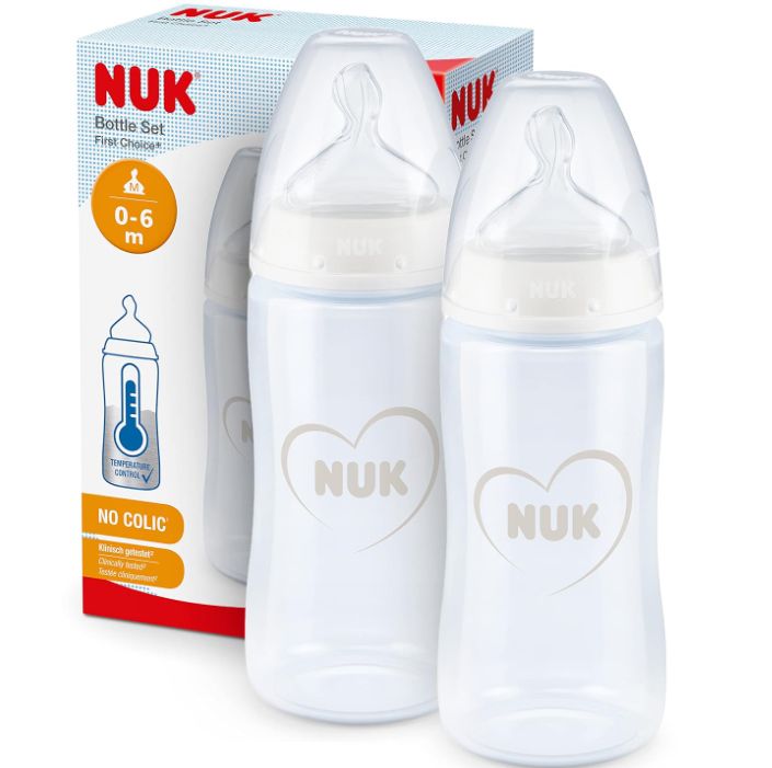 2er Pack NUK First Choice+ Babyflaschen Starter Set für 9,99€ (statt 13€)