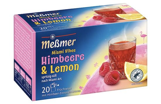 Meßmer Miami Vibes Himbeere & Lemon für 1,33€ (statt 2,39€)