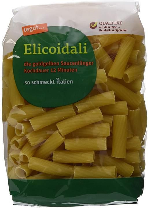 20er Pack Tegut Elicoidali Nudeln, 20 x 500 g für 17,80€ (statt 24€)   Prime