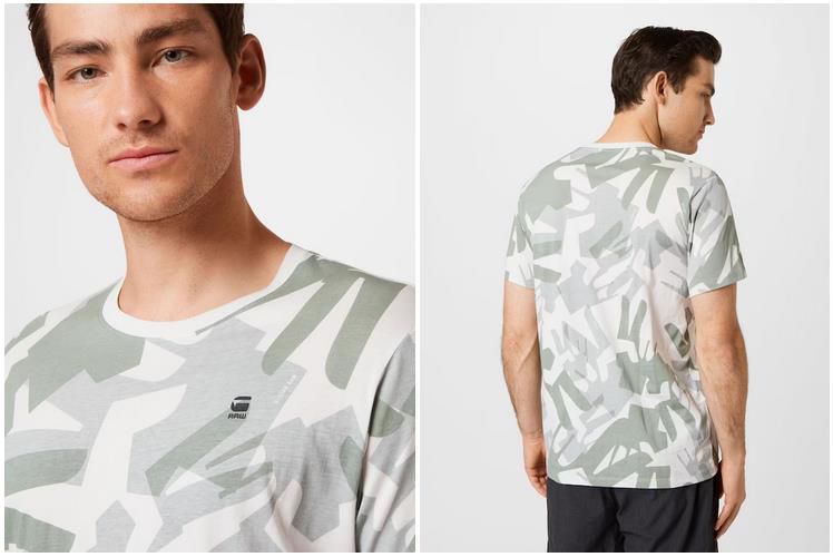 G Star RAW Camo Allover Herren T Shirt für 39,90€ (statt 45€)