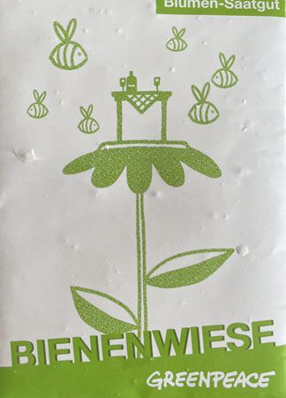 Greenpeace: Kostenlose Bio Wildblumensamen