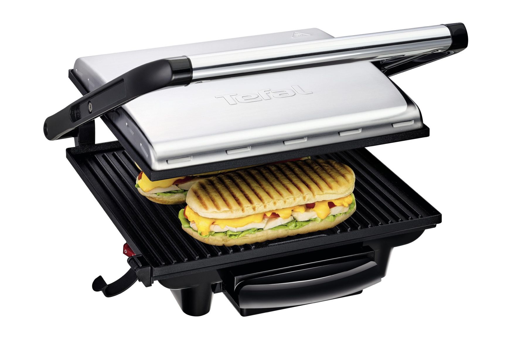 Tefal Inicio GC241D – Elektrogrill / Sandwichtoaster mit 2.000 Watt für 42,99€ (statt 55€)