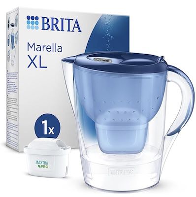 💦 Brita Wasserfilter Marella XL inkl. Maxtra Pro Filterkartusche für 19,99€ (statt 27€)