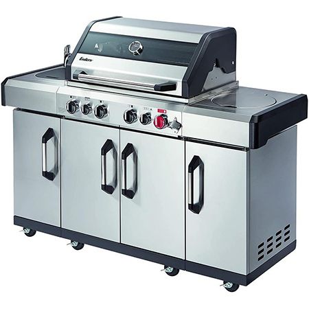 🍖 Enders Kansas II Pro 4 SIK Profi Turbo Gasgrill mit 800°C Zone für 752,53€ (statt 879€)